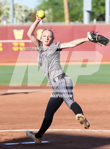 Thumbnail 2 in Round Valley vs. Kingman Academy (AIA 2A Final) photogallery.