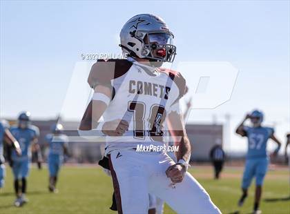 Thumbnail 3 in Okeene vs. Velma-Alma (OSSAA Class B Semifinal) photogallery.