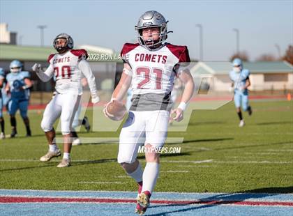 Thumbnail 3 in Okeene vs. Velma-Alma (OSSAA Class B Semifinal) photogallery.