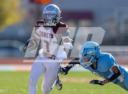 Thumbnail 3 in Okeene vs. Velma-Alma (OSSAA Class B Semifinal) photogallery.