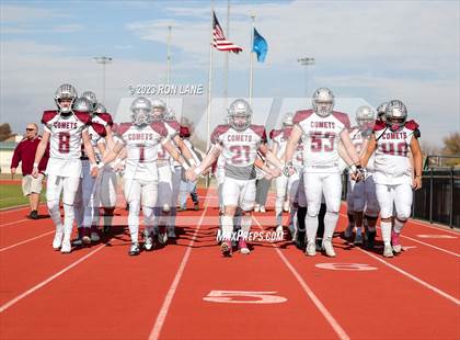 Thumbnail 1 in Okeene vs. Velma-Alma (OSSAA Class B Semifinal) photogallery.