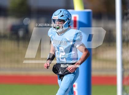 Thumbnail 2 in Okeene vs. Velma-Alma (OSSAA Class B Semifinal) photogallery.