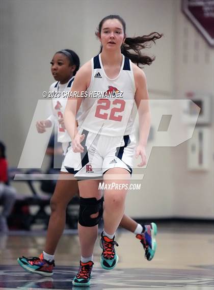 Thumbnail 3 in John Paul II vs Ursuline Academy (TAPPS 6A Regional Final) photogallery.