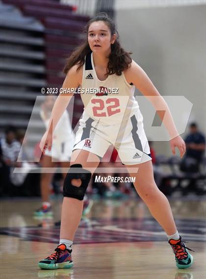 Thumbnail 2 in John Paul II vs Ursuline Academy (TAPPS 6A Regional Final) photogallery.