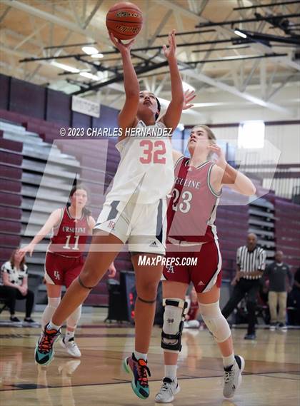 Thumbnail 2 in John Paul II vs Ursuline Academy (TAPPS 6A Regional Final) photogallery.