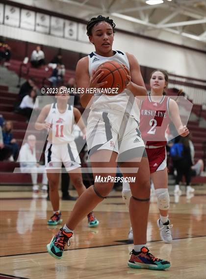 Thumbnail 2 in John Paul II vs Ursuline Academy (TAPPS 6A Regional Final) photogallery.