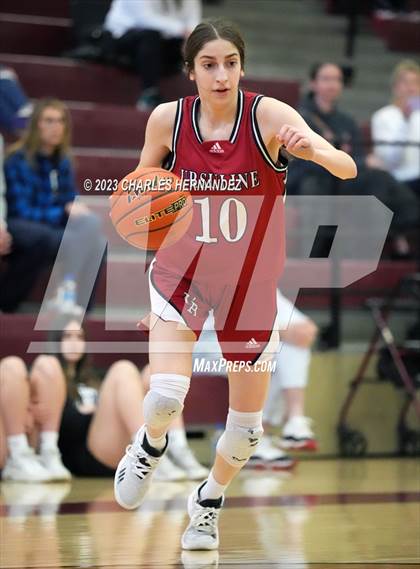 Thumbnail 1 in John Paul II vs Ursuline Academy (TAPPS 6A Regional Final) photogallery.