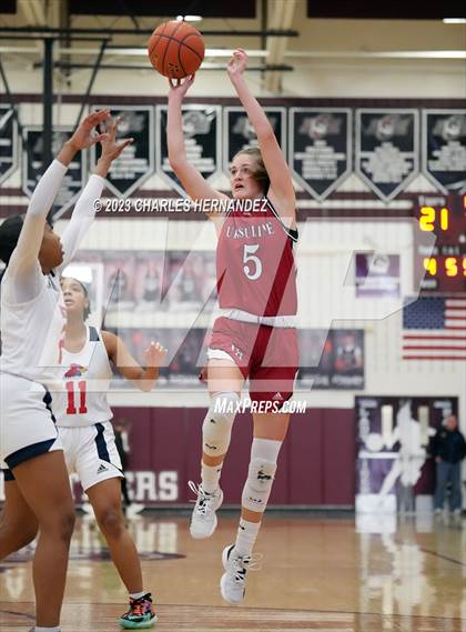 Thumbnail 1 in John Paul II vs Ursuline Academy (TAPPS 6A Regional Final) photogallery.