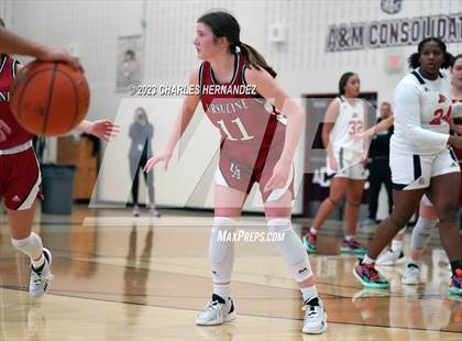 Thumbnail 3 in John Paul II vs Ursuline Academy (TAPPS 6A Regional Final) photogallery.