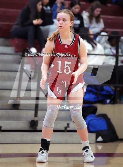Thumbnail 3 in John Paul II vs Ursuline Academy (TAPPS 6A Regional Final) photogallery.