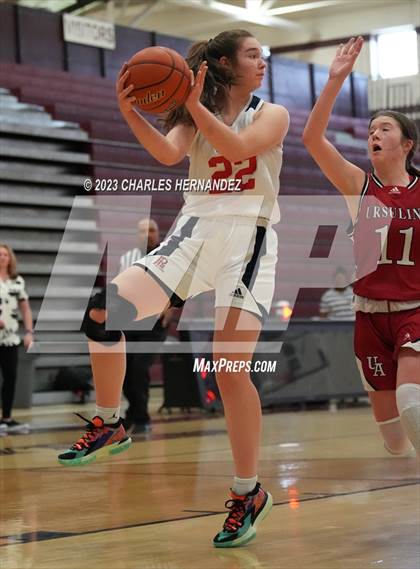 Thumbnail 3 in John Paul II vs Ursuline Academy (TAPPS 6A Regional Final) photogallery.
