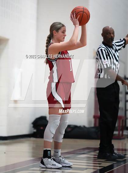 Thumbnail 2 in John Paul II vs Ursuline Academy (TAPPS 6A Regional Final) photogallery.
