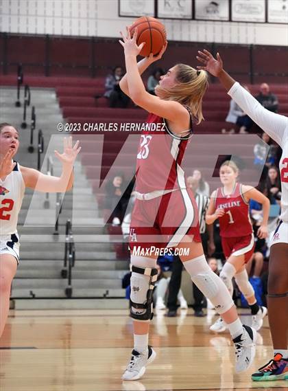 Thumbnail 2 in John Paul II vs Ursuline Academy (TAPPS 6A Regional Final) photogallery.
