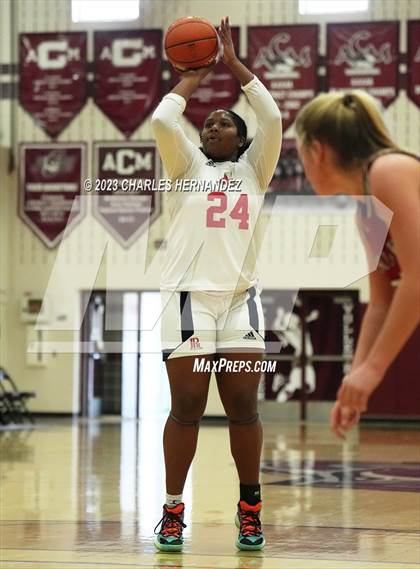 Thumbnail 2 in John Paul II vs Ursuline Academy (TAPPS 6A Regional Final) photogallery.