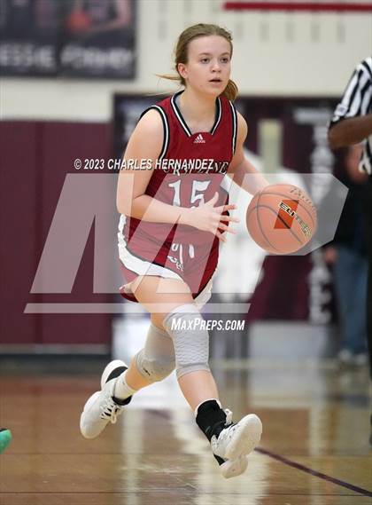 Thumbnail 2 in John Paul II vs Ursuline Academy (TAPPS 6A Regional Final) photogallery.