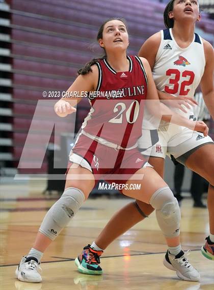 Thumbnail 3 in John Paul II vs Ursuline Academy (TAPPS 6A Regional Final) photogallery.