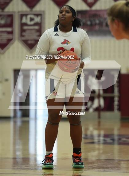 Thumbnail 1 in John Paul II vs Ursuline Academy (TAPPS 6A Regional Final) photogallery.
