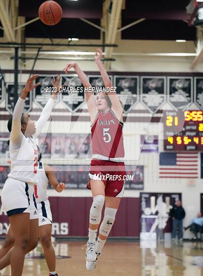 Thumbnail 3 in John Paul II vs Ursuline Academy (TAPPS 6A Regional Final) photogallery.