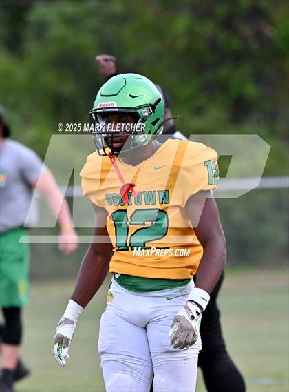 Thumbnail 1 in DeLand (Green/Gold Spring Scrimmage) photogallery.