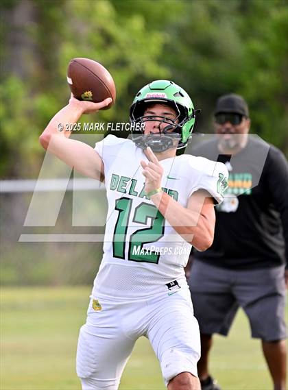 Thumbnail 2 in DeLand (Green/Gold Spring Scrimmage) photogallery.