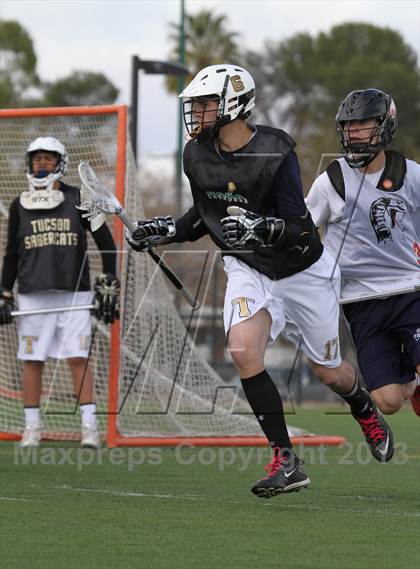 Thumbnail 3 in Glendale vs. Tanque Verde (Salpointe Catholic Preseason Tournament) photogallery.