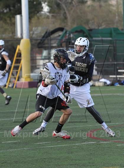 Thumbnail 3 in Glendale vs. Tanque Verde (Salpointe Catholic Preseason Tournament) photogallery.