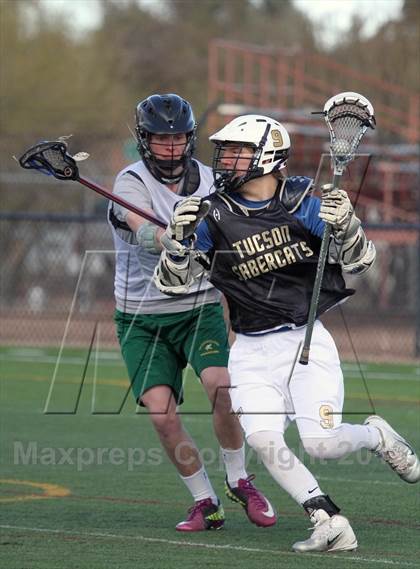 Thumbnail 2 in Glendale vs. Tanque Verde (Salpointe Catholic Preseason Tournament) photogallery.