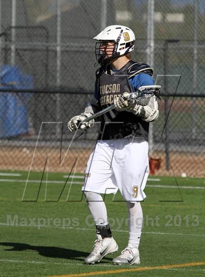 Thumbnail 3 in Glendale vs. Tanque Verde (Salpointe Catholic Preseason Tournament) photogallery.