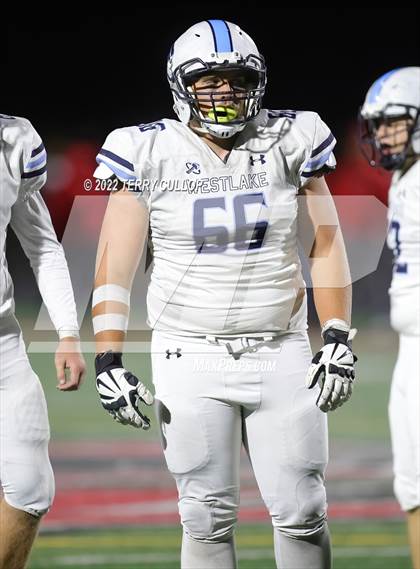 Thumbnail 3 in Westlake @ Mountain Ridge (UHSAA 6A First Round) photogallery.