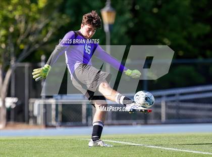 Thumbnail 2 in Paideia vs. Wesleyan (GHSA Private Round 3) photogallery.
