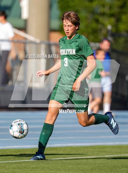 Thumbnail 3 in Paideia vs. Wesleyan (GHSA Private Round 3) photogallery.