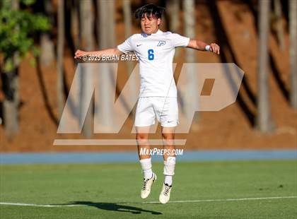 Thumbnail 2 in Paideia vs. Wesleyan (GHSA Private Round 3) photogallery.