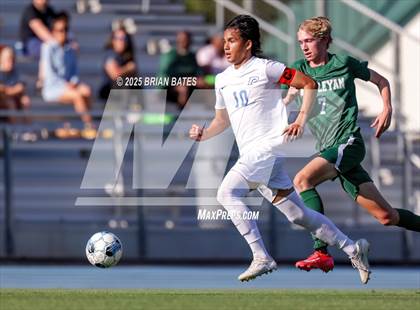 Thumbnail 3 in Paideia vs. Wesleyan (GHSA Private Round 3) photogallery.