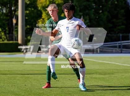 Thumbnail 2 in Paideia vs. Wesleyan (GHSA Private Round 3) photogallery.