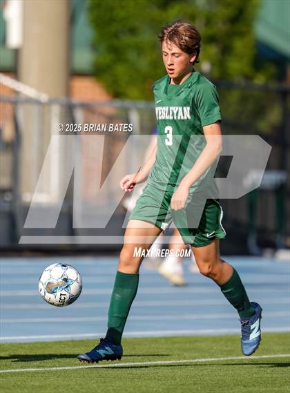 Thumbnail 1 in Paideia vs. Wesleyan (GHSA Private Round 3) photogallery.