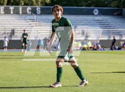 Thumbnail 2 in Paideia vs. Wesleyan (GHSA Private Round 3) photogallery.