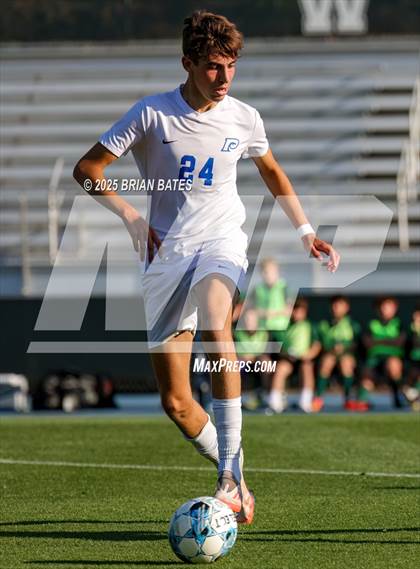 Thumbnail 2 in Paideia vs. Wesleyan (GHSA Private Round 3) photogallery.