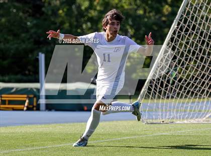 Thumbnail 2 in Paideia vs. Wesleyan (GHSA Private Round 3) photogallery.