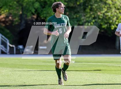 Thumbnail 1 in Paideia vs. Wesleyan (GHSA Private Round 3) photogallery.