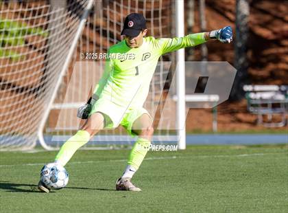 Thumbnail 3 in Paideia vs. Wesleyan (GHSA Private Round 3) photogallery.