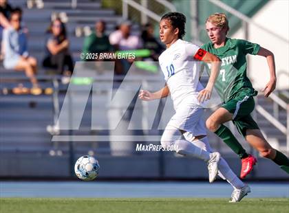 Thumbnail 2 in Paideia vs. Wesleyan (GHSA Private Round 3) photogallery.