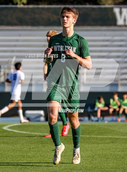 Thumbnail 3 in Paideia vs. Wesleyan (GHSA Private Round 3) photogallery.