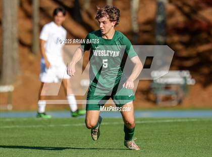 Thumbnail 1 in Paideia vs. Wesleyan (GHSA Private Round 3) photogallery.