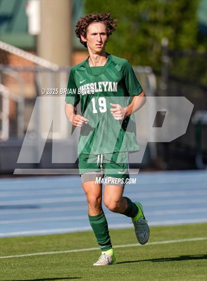Thumbnail 2 in Paideia vs. Wesleyan (GHSA Private Round 3) photogallery.