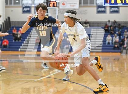 Thumbnail 2 in Victor @ Irondequoit(NYSPHSAA Section V Class AA Semi-Finals) photogallery.