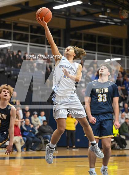 Thumbnail 1 in Victor @ Irondequoit(NYSPHSAA Section V Class AA Semi-Finals) photogallery.