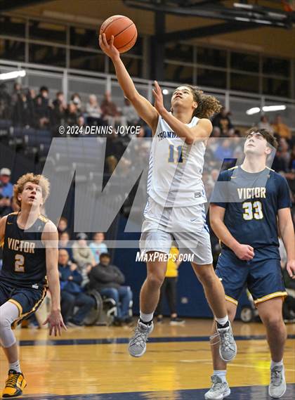 Thumbnail 3 in Victor @ Irondequoit(NYSPHSAA Section V Class AA Semi-Finals) photogallery.