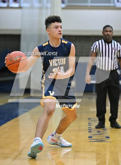 Thumbnail 3 in Victor @ Irondequoit(NYSPHSAA Section V Class AA Semi-Finals) photogallery.