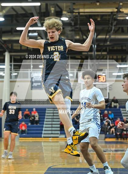 Thumbnail 1 in Victor @ Irondequoit(NYSPHSAA Section V Class AA Semi-Finals) photogallery.
