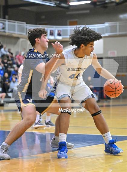 Thumbnail 2 in Victor @ Irondequoit(NYSPHSAA Section V Class AA Semi-Finals) photogallery.